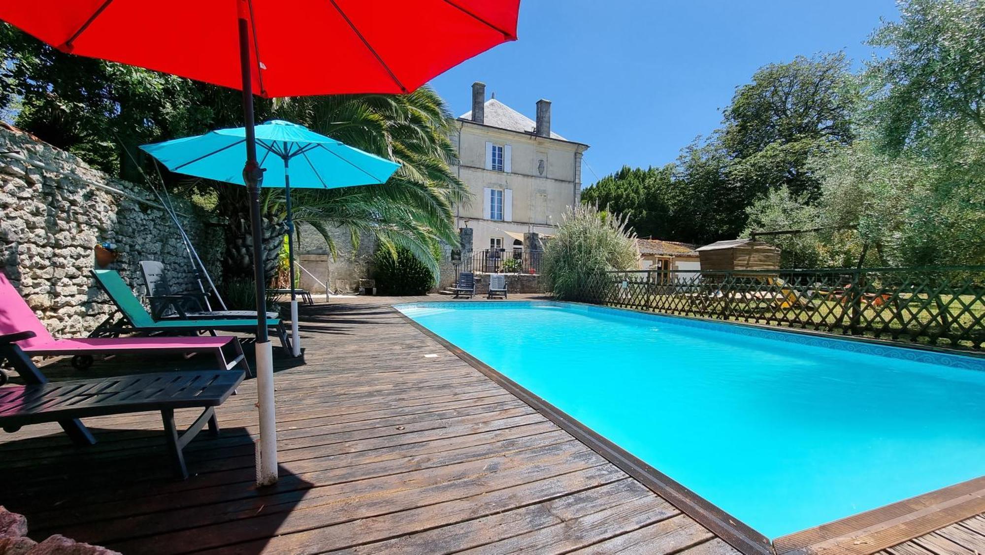 Villa Domaine De Rochebonne Saint-Just-Luzac Esterno foto